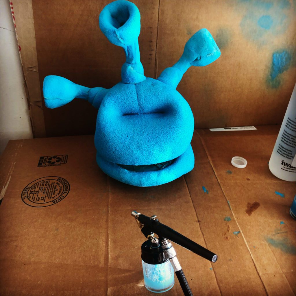 puppet build - alien head