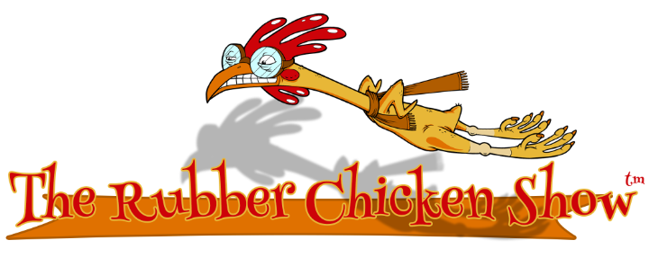 Rubber Chicken Show Logo