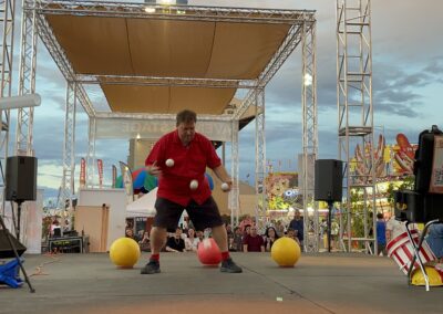 Greg Frisbee - Bounce Juggling - AZ State Fair