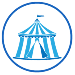 circus tent icon